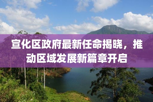 宣化區(qū)政府最新任命揭曉，推動(dòng)區(qū)域發(fā)展新篇章開(kāi)啟