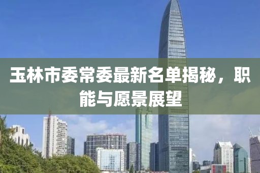 玉林市委常委最新名單揭秘，職能與愿景展望