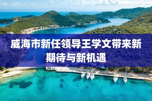 威海市新任領(lǐng)導(dǎo)王學(xué)文帶來(lái)新期待與新機(jī)遇