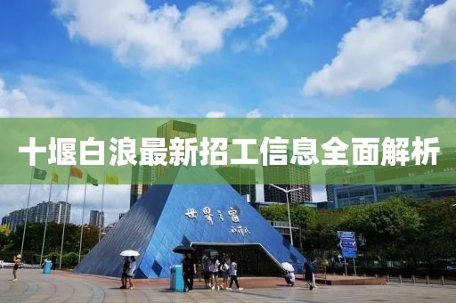 十堰白浪最新招工信息全面解析