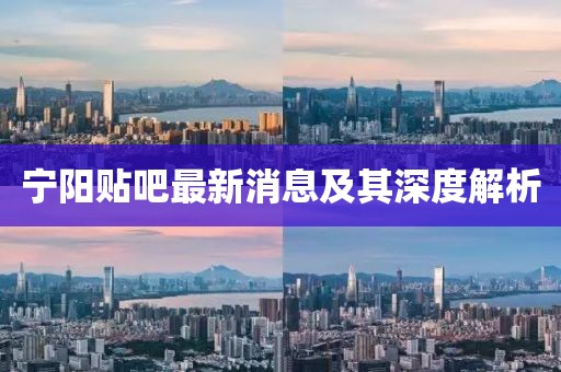 寧陽貼吧最新消息及其深度解析
