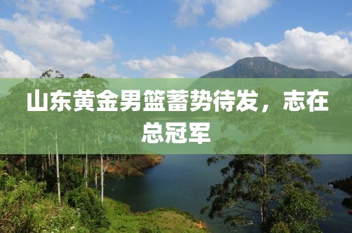 山東黃金男籃蓄勢待發(fā)，志在總冠軍