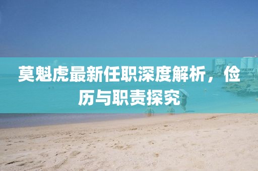 莫魁虎最新任職深度解析，儉歷與職責(zé)探究