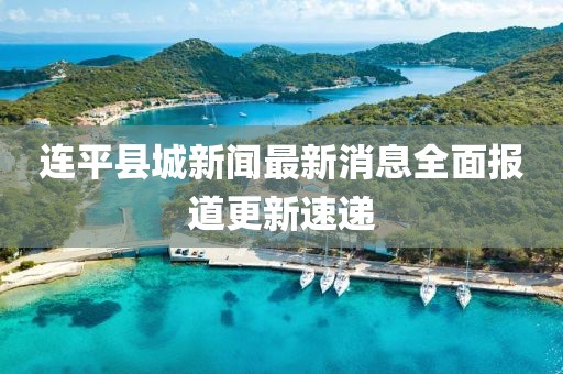 連平縣城新聞最新消息全面報道更新速遞