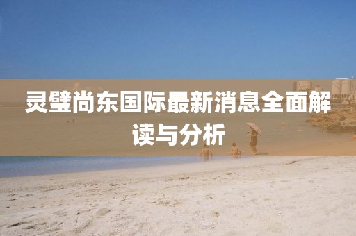 靈璧尚東國際最新消息全面解讀與分析