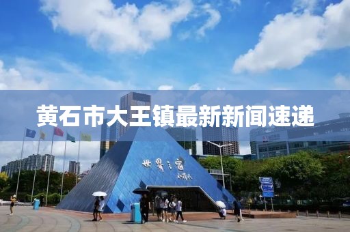 黃石市大王鎮(zhèn)最新新聞速遞