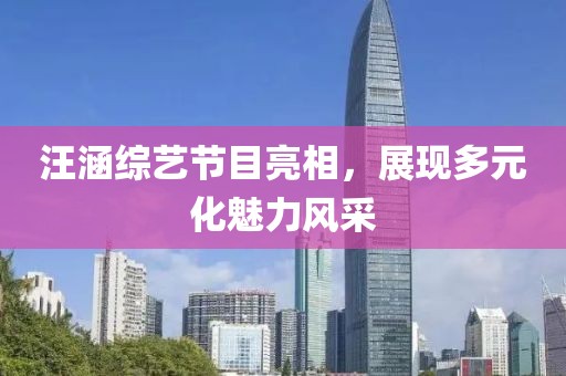 汪涵綜藝節(jié)目亮相，展現(xiàn)多元化魅力風(fēng)采
