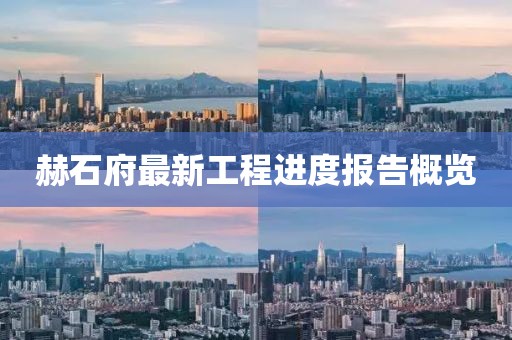 赫石府最新工程進(jìn)度報告概覽