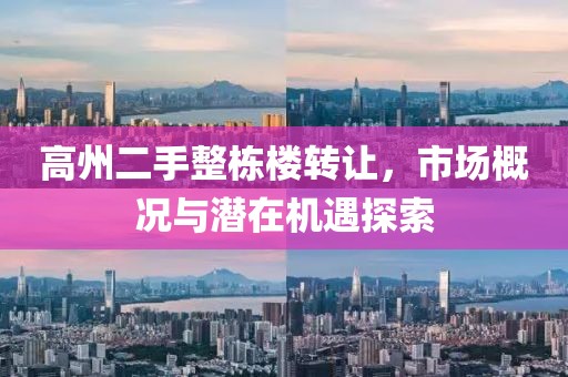 高州二手整棟樓轉(zhuǎn)讓，市場概況與潛在機(jī)遇探索