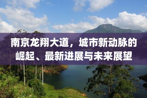 南京龍翔大道，城市新動(dòng)脈的崛起、最新進(jìn)展與未來(lái)展望