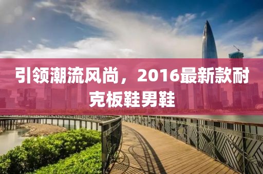 引領(lǐng)潮流風(fēng)尚，2016最新款耐克板鞋男鞋