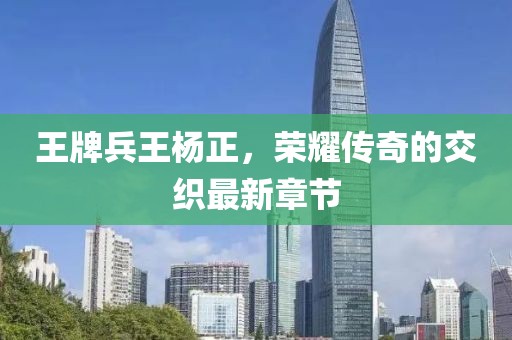 王牌兵王楊正，榮耀傳奇的交織最新章節(jié)