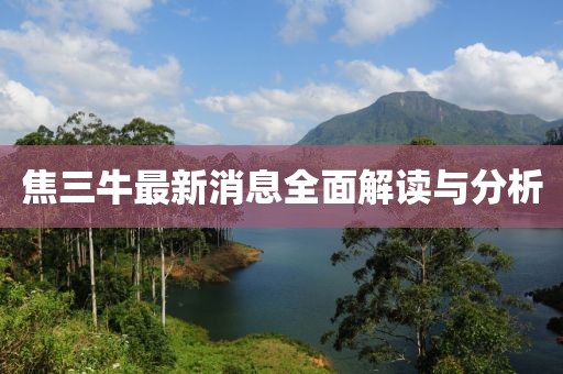 焦三牛最新消息全面解讀與分析