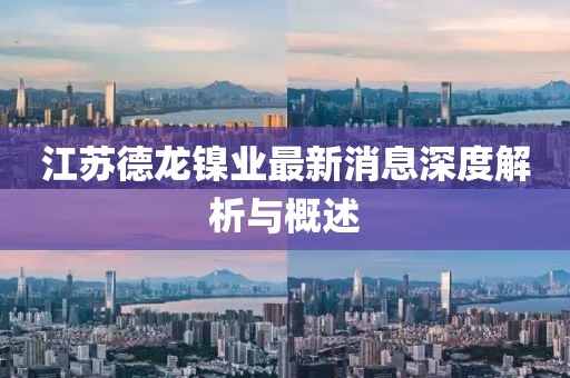 江蘇德龍鎳業(yè)最新消息深度解析與概述