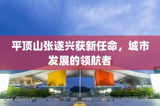平頂山張遂興獲新任命，城市發(fā)展的領(lǐng)航者