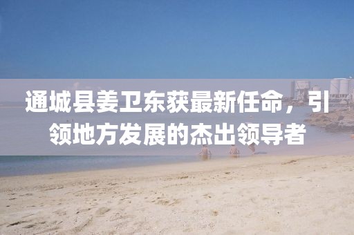 通城縣姜衛(wèi)東獲最新任命，引領(lǐng)地方發(fā)展的杰出領(lǐng)導(dǎo)者