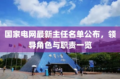國(guó)家電網(wǎng)最新主任名單公布，領(lǐng)導(dǎo)角色與職責(zé)一覽