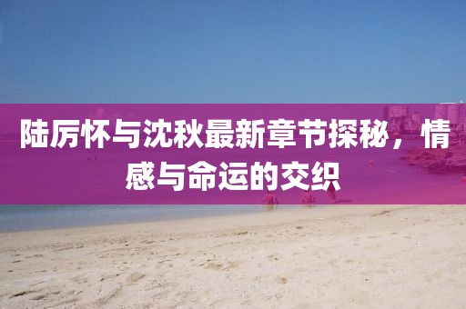 陸厲懷與沈秋最新章節(jié)探秘，情感與命運的交織