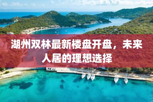 湖州雙林最新樓盤開盤，未來人居的理想選擇