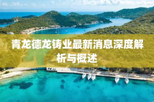 青龍德龍鑄業(yè)最新消息深度解析與概述