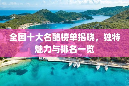 全國十大名醋榜單揭曉，獨特魅力與排名一覽