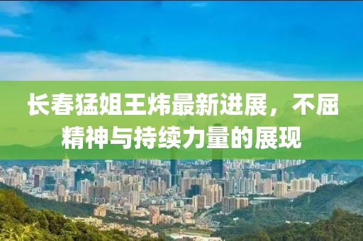長春猛姐王煒最新進(jìn)展，不屈精神與持續(xù)力量的展現(xiàn)