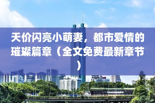 天價(jià)閃亮小萌妻，都市愛情的璀璨篇章（全文免費(fèi)最新章節(jié)）