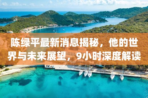 陳綠平最新消息揭秘，他的世界與未來展望，9小時深度解讀