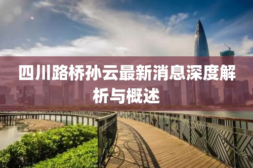 四川路橋?qū)O云最新消息深度解析與概述