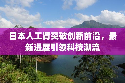日本人工腎突破創(chuàng)新前沿，最新進(jìn)展引領(lǐng)科技潮流