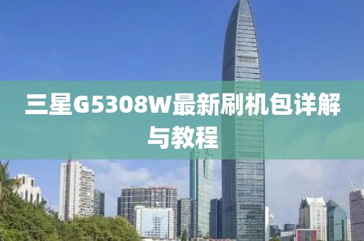 三星G5308W最新刷機包詳解與教程