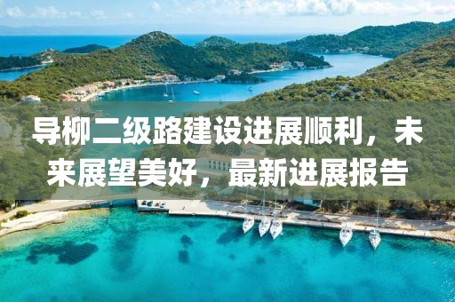 導(dǎo)柳二級路建設(shè)進(jìn)展順利，未來展望美好，最新進(jìn)展報告