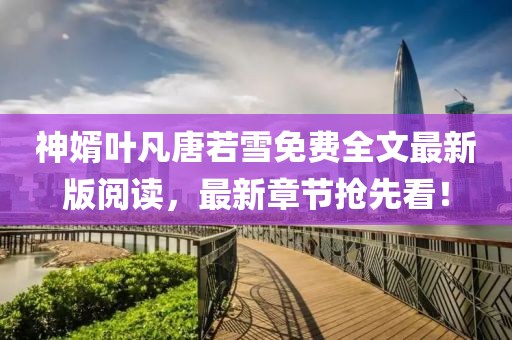 神婿葉凡唐若雪免費全文最新版閱讀，最新章節(jié)搶先看！