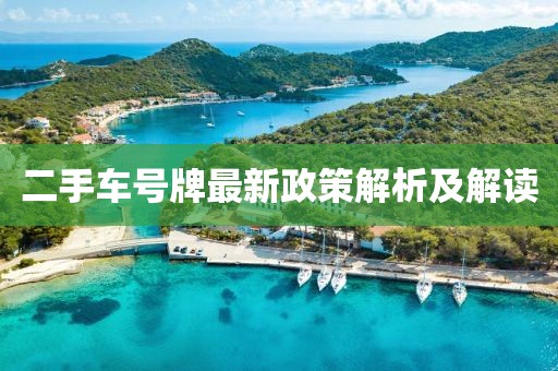 二手車號牌最新政策解析及解讀