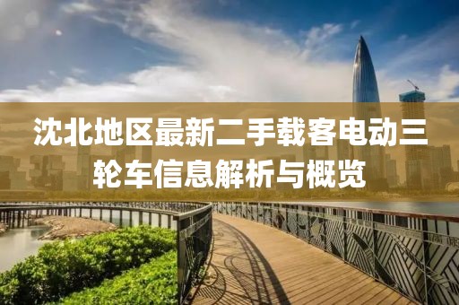 沈北地區(qū)最新二手載客電動三輪車信息解析與概覽