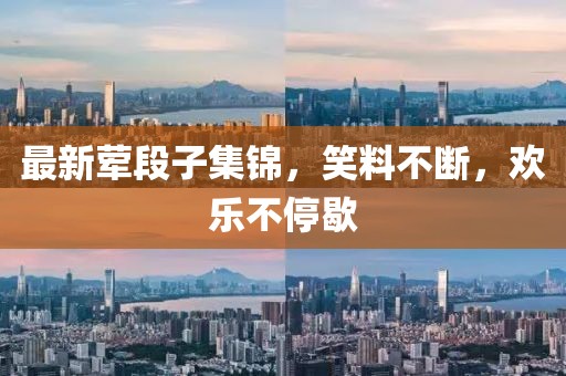 最新葷段子集錦，笑料不斷，歡樂(lè)不停歇