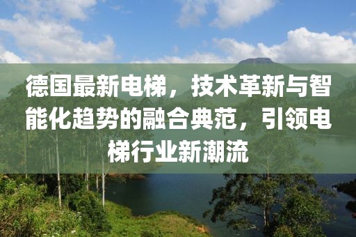 德國最新電梯，技術(shù)革新與智能化趨勢的融合典范，引領(lǐng)電梯行業(yè)新潮流