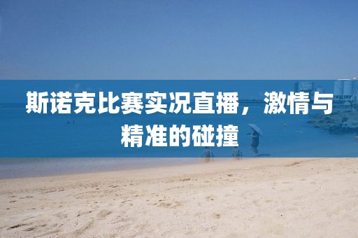 斯諾克比賽實況直播，激情與精準(zhǔn)的碰撞