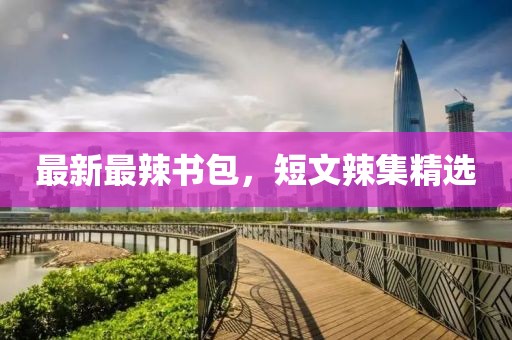 最新最辣書包，短文辣集精選