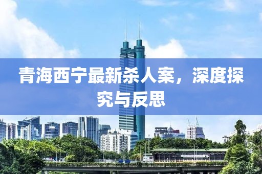青海西寧最新殺人案，深度探究與反思
