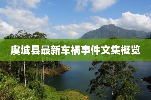 虞城縣最新車禍?zhǔn)录募庞[