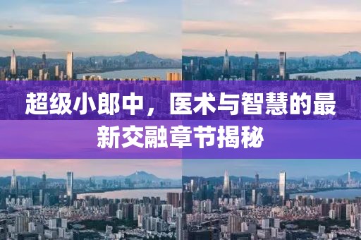 超級(jí)小郎中，醫(yī)術(shù)與智慧的最新交融章節(jié)揭秘