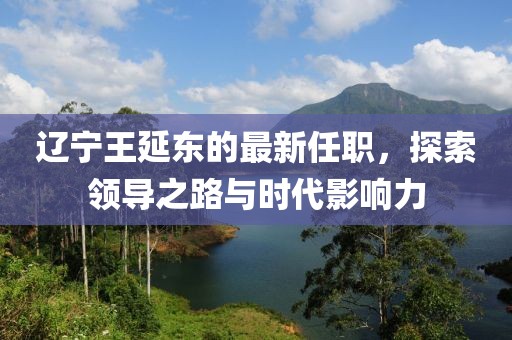 遼寧王延?xùn)|的最新任職，探索領(lǐng)導(dǎo)之路與時代影響力