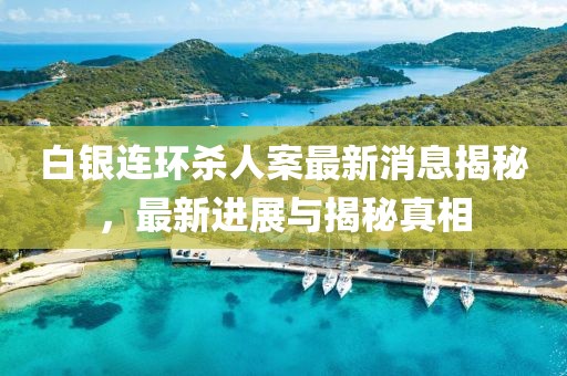 白銀連環(huán)殺人案最新消息揭秘，最新進展與揭秘真相