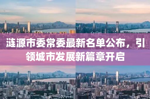 漣源市委常委最新名單公布，引領城市發(fā)展新篇章開啟