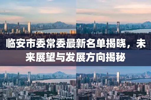 臨安市委常委最新名單揭曉，未來(lái)展望與發(fā)展方向揭秘