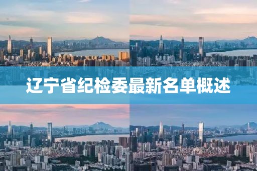 遼寧省紀(jì)檢委最新名單概述